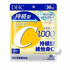 DHC 持續型維他命C 30日份 1000mg 維生素C 營養補充, 120顆, 350mg, 1包