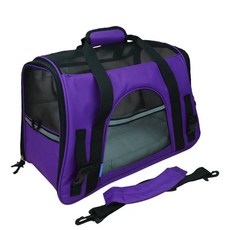 寵物外出透氣便攜包 四季通用 小型犬貓咪適用, 紫色, 1個