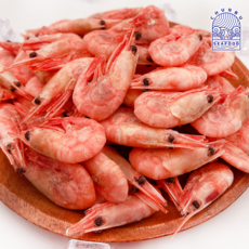 북쪽분홍새우 아마에비 자숙새우 찐새우 단새우, 1개, 1kg