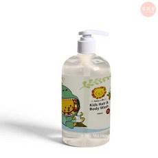 獅子寶寶 Baby Lion 恐龍樂園 兒童洗髮沐浴露 500ml 酪梨保濕 4歲以上適用, 1瓶