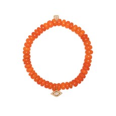 시드니에반 이블 아이 14K 옐로 골드 오팔 브레이슬릿