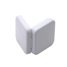 반센트 틴케이스 튼튼한 철제 경첩 틴박스 | 다꾸 스티커 포카 보관함 사각 무지 틴케이스 포카 포토 다꾸 굿즈 틴 케이스 뚜껑일체 중형, 1개, 블랙