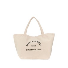 칼 라거펠트 루 성 기욤 캔버스 토트 백