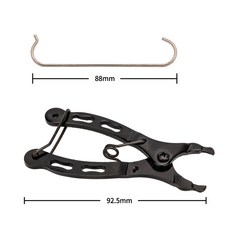 스노우체인ZTTO 자전거 실버 체인 7s 8s 9s 10s 11s 12s 속도 누락 링크 커넥터가있는 내구성 단일, 03 Chain Tool
