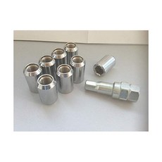20개 크롬 12mm x 1.25 애프터마켓 휠 러그 너트 장착 1992 Infiniti G20 OEM 림 장착 가능 구매자가 사양 검토 필요