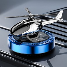 차량용 프리미엄 방향제 센트리스 태양열 헬리콥터 새차선물 장식품 방향제 10ml, 1개, 블루 블랙체리