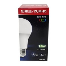 번개표 LED 14W 주광색 전구 조명 등 인테리어 방등, 빠른배송