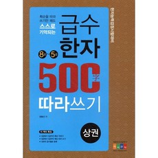 획순을 따라 쓰기만 해도 스스로 기억되는급수한자 500자 따라쓰기(상): 8급~5급:한자능력검정시험대비, 아이한자