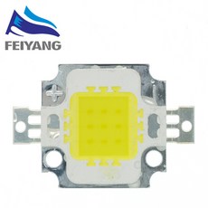 10W 화이트/웜 화이트/레드/그린/블루/옐로우 Led 칩 10w 램프 비즈 10W led 통합 고출력 10w led 12V 900MA 50 개 전자 부품 액세서리 소스, white