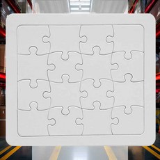 그리기퍼즐 사각 16p 조각게임 미술교구 학습교구 조립놀이 색칠놀이 창의교구