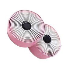 2Pcs 핸들바 테이프 핸들바 랩 자전거 핸들바 진동 방지 랩, 1세트, Pink