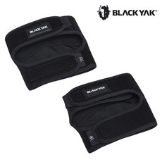 [블랙야크]25년 오픈형 무릎보호대 무릎날개B 2BYXXXU912, 블랙(우), 블랙(우)
