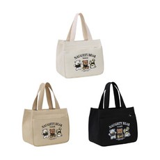 [덥석덥석] 곰세마리 보조가방 데일리백 서브백 도시락가방