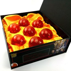 드래곤볼 칠성구 용볼 신서유기 7성구 구슬 지름 43mm 피규어, 엘로우, 4.3CM, 1개 엘로우, 4.3CM, 1개