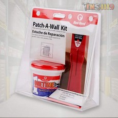 티엔에스 RedDevil ONETIME 벽메꿈이 세트 구멍메우기 벽보수키트 보수재