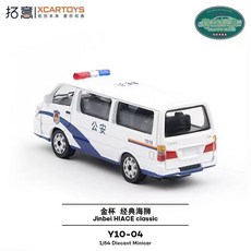 拓意 1/64 金杯 經典海獅 公安警車 模型, 1個