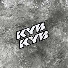 Motocross 오토바이 스티커 방수 포크 Kyb Wp 서스펜션 Showa 데칼 for Yamaha Honda Suzuki Ktm Kawasaki, 04 I 15.5x5.2CM, 01 빠른