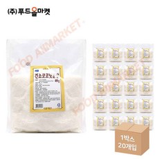 푸드올마켓_ 청은 건조코코넛분말 400g 한박스 (400g x 20ea), 20개