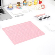 소망상회 반투명 커팅매트 A4 책상매트, 화이트