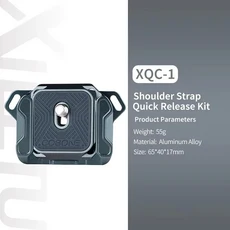 XILETU 퀵 릴리스 숄더 스트랩 베이스 카메라 슬링 어댑터 (후지필름 캐논 소니용 플레이트)