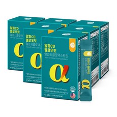 알파CD 옐로우컷 알파시클로덱스트린, 6박스, 42g