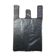 리벤스 손잡이 비닐봉투 5호 검정, 25L, 200개