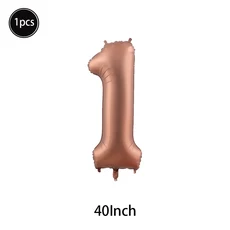 캐러멜/초콜릿/크림 번호 풍선 스타 하트 헬륨 공 어린이 성인 소녀 결혼 기념일 파티 장식, 01 As shown, 40 1Pcs