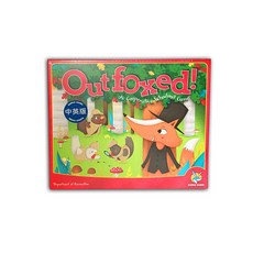 益智玩具 歐美桌遊 狐作非為 Outfoxed (中英版) ，親子合作推理遊戲，訓練邏輯思維, 1個