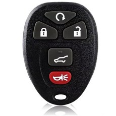 실버라도 트래버스 애벌랜치 이쿼녹스 익스프레스 / GMC 아카디아 사바나 시에라 새턴 뷰를 위한 키리스 엔트리 시스템 리모컨 키포브 피팅 - 4-btn