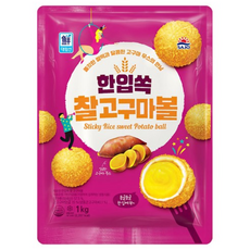 대림선 한입쏙 찰고구마볼 1kg, 1개