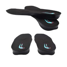 FOOTINSOLE 男士機能緩震增高鞋墊 L 1.5cm 雙腳 2入組