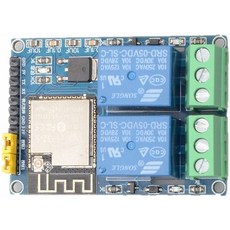 Arduino 程式設計練習 ESP32開發板 繼電器 控制雙開關：輕鬆入門物聯網，打造智慧家庭, 1個