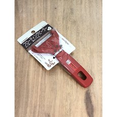 工具家達人 日本SUNCRAF川嶋 刨水果削皮器 U-15，鋒利耐用，人體工學設計，輕鬆削皮, 1個, 紅色