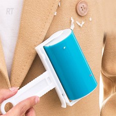 로켓터틀 다회용 롤크리너 고양이털제거기, 빨강