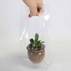 Best Pack PP透明塑膠購物袋 S號 26號, 50個, 透明