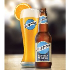 블루문맥주잔 레트로블루문전용잔, 1개