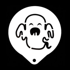 아트박스/와인앤쿡 카페테리아 데코 도안 스텐 스텐실(할로윈) 1개, 쿠팡 본상품선택