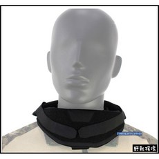 野戰搖滾 ROCO 戰術背心專用護頸 黑色 護脖盔甲 頸部防護 通用 JPC FCSK 6094 CPC, 1個