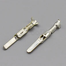 50-500Pcs 2.3MM DJ616-2.3X0.6A 압착 단자 남성 자동차 핀 6098-6957 커넥터, 01 Package 200pcs, 01 Male Terminal