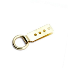 소가구철물 고리(링고리 4구 택색상)링걸이 26x66, 흑색