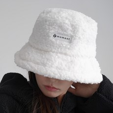 글램모먼트 지모먼트 스킨핏 털 버킷햇