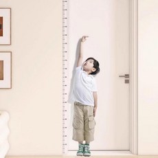 벽걸이 자 벽보 시트지 키재기 아기 잔솔 무타공 아이, 단일상품0