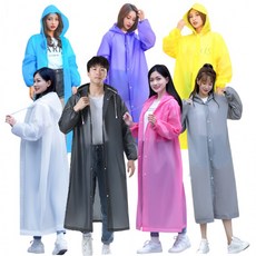 런칭특가 EVA150g 고급형 우비 무광 컬러 개별포장 골프 낚시 등산 성인 비옷 우의 15, 1개, 화이트