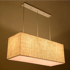 조명 한지 린넨 전통등 팬던트 식당 레스토랑 일본식, 크로스 린넨