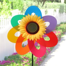 매장 입구 장식 해바라기 바람개비 대형 4개입