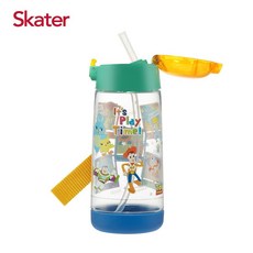 Skater PET 吸管水壺 480ml, 詳見包裝, 詳見包裝, 詳見包裝, 玩具總動員PLAY