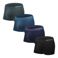 제임스딘 모달 심리스 무봉제 드로즈팬티 4종세트