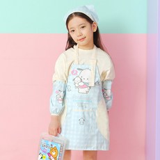 아동용 포차코 큐트 앞치마세트 산리오 유아 남아 여아 어린이 키즈 앞치마