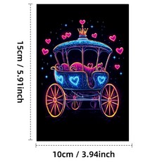 跑車霓虹牆卡 50張 暢銷高顏值明信片賀卡 牆面裝飾, 1個