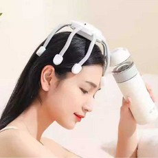 두피마사지기계 문어발 안마기 탈모 스케일링제품, 상세페이지 참고, 전동+심층 관리+다단 조절